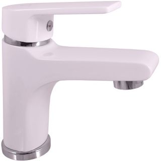 Смеситель для раковины Rav Slezak Colorado CO126.5BC Белый глянцевый Хром